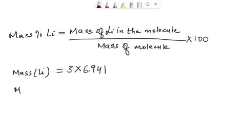 Calculate the Mass Percent Composition of Lithium in Li3PO4: A Journey Through Chemistry and Beyond