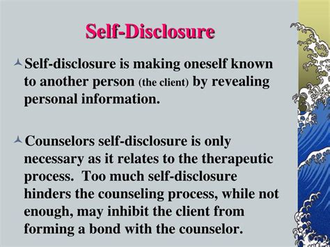 What is Self-Disclosure in Counseling: A Journey Through the Layers of Therapeutic Communication