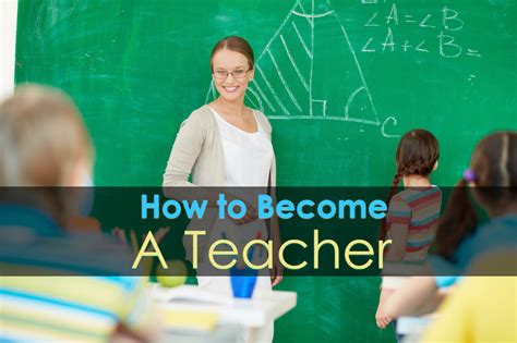 What Training is Needed to Become a Teacher: Exploring the Path to Shaping Minds and Beyond